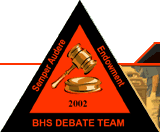 BHS Debate Team